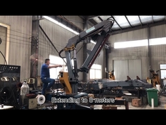 8M Knuckle Telescopic 0.6t Mobile Hydraulic Cranes